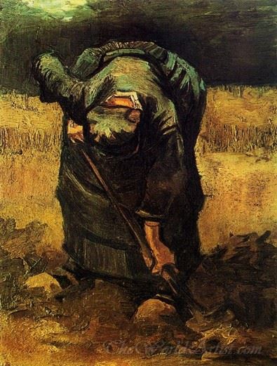 Peasant Woman Digging