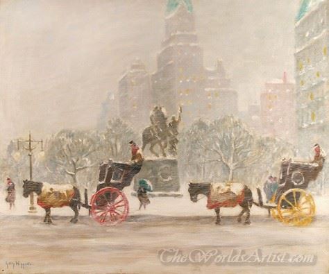 Winter At The Plaza