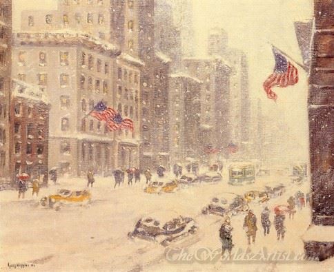 Winters Day Fifth Avenue