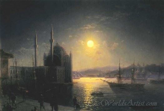 A Lunar Night On The Bosphorus