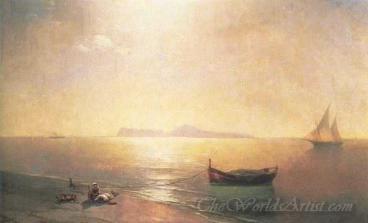 Calm On The Mediterranean Sea