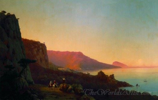 Evening In The Crimea Yalta