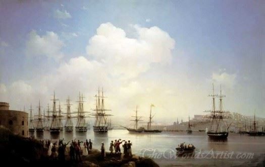 Russian Squadron On The Raid Of Sevastopol
