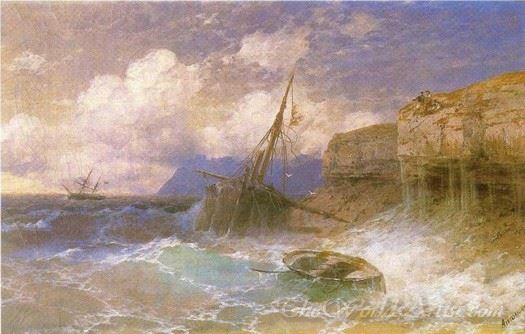 Tempest By Coast Of Odessa