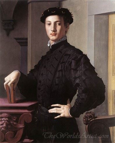 Portrait Of A Young Man With A Book
