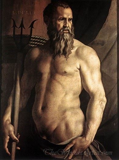 Portrait Of Andrea Doria As Neptune