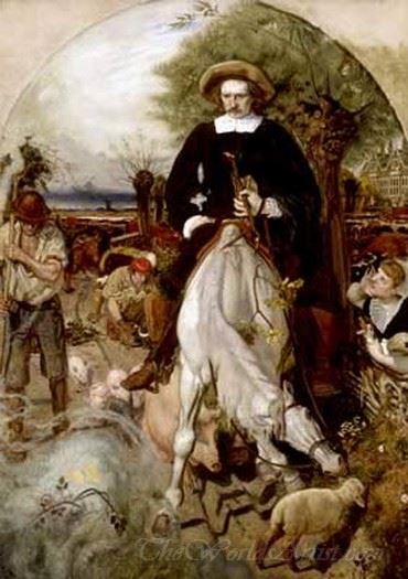 Cromwell On His Farm