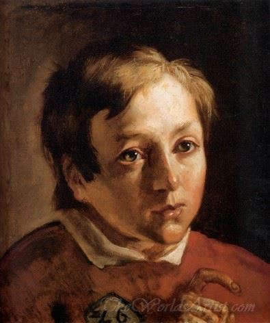 Head Of A Page Boy