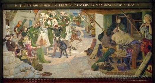 The Establishment Of Flemish Weavers In Manchester