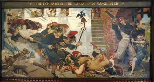 The Expulsion Of The Danes From Manchester
