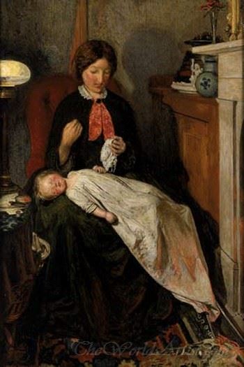 Waiting An English Fireside