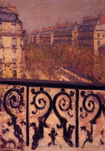 A Balcony In Paris